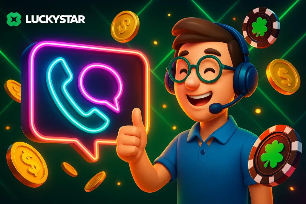 Lucky Star India support agent chatting in Hindi, solving Paytm issue for mobile user
