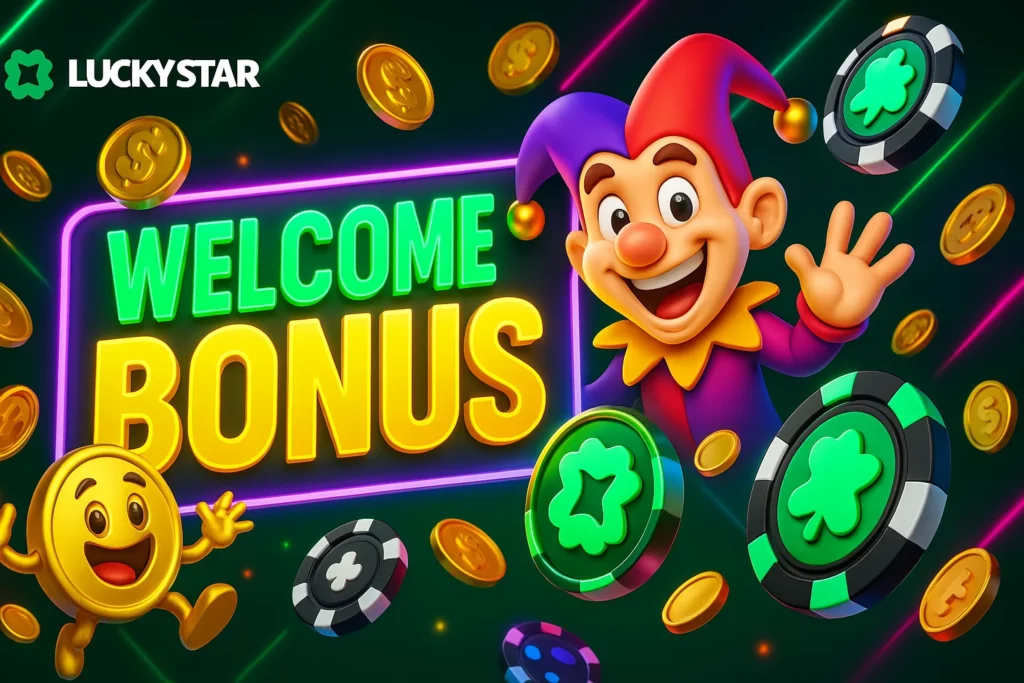 Welcome Bonus Lucky Star Casino online India
